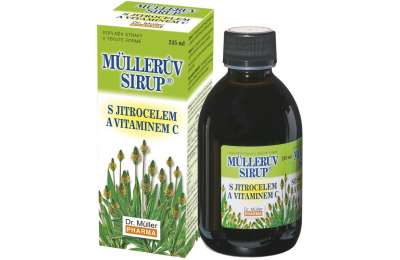 Müllerův sirup s jitrocelem a vitaminem C 245 ml